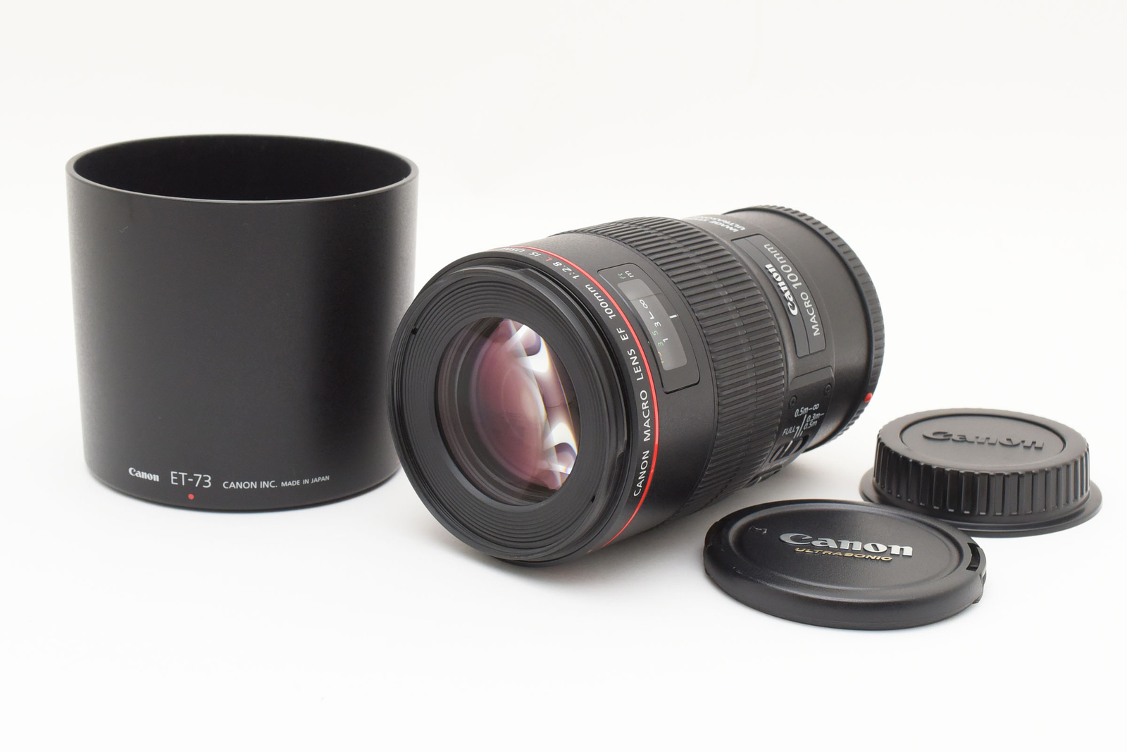 Canon EF 100mm F2.8 L Macro IS USM Lens in Mint Condition from Japan