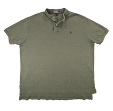 Polo Ralph Lauren Polo Shirt XL Men's Green 100 Cotton Short Sleeve