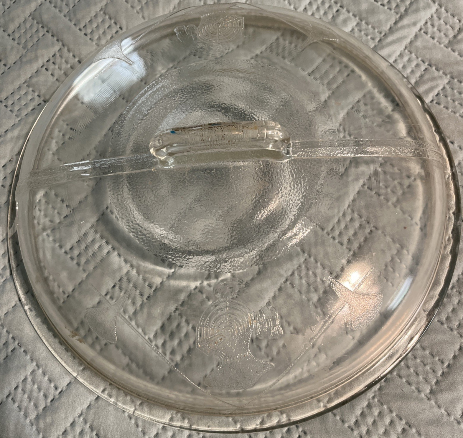 Guardian Service Cookware Round Casserole Fryer Roaster 12” With Glass Lid