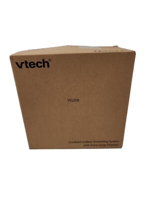 VTech VG208Expandable Corded & Cordless Phone w Answering System & Call Block
