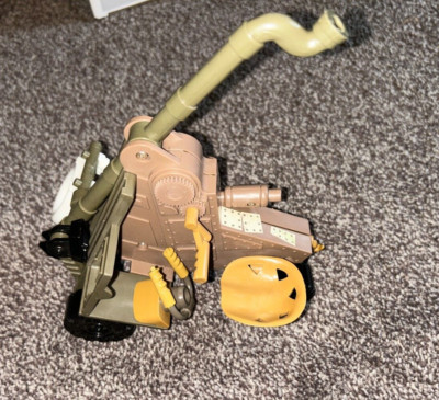 Playmates 1989 Barnyard Commandos - Pork-A-Pult Toy Vehicle *Incomplete* Ram Pig