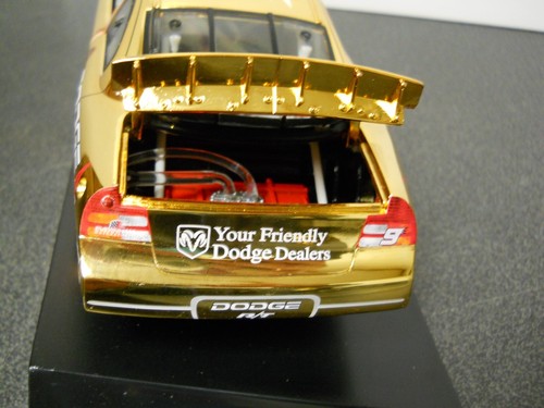 Action Bill Elliott #9 Dodge Muhammad Ali Intrepid 1:24 24KT Gold Stock Car Case - Picture 11 of 14