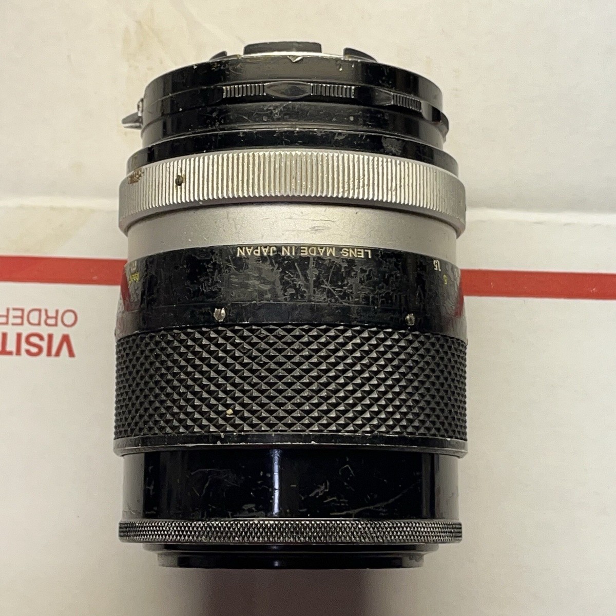 Nikon Nikkor Q Camera lens Mount 135mm 1:2.8 Made in Japan | eBay