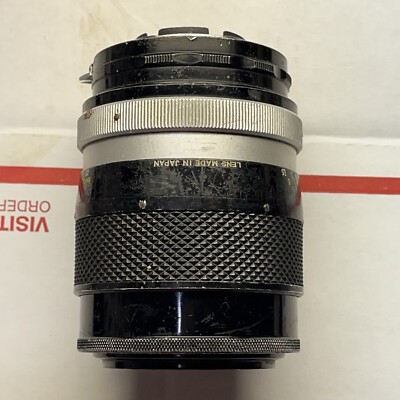 Nikon Nikkor Q Camera lens Mount 135mm 1:2.8 Made in Japan | eBay