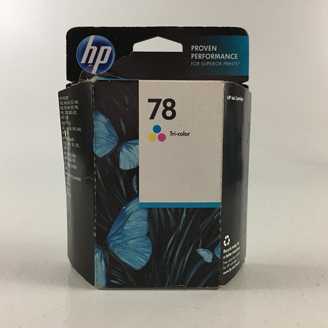 NOS HP Tri Color 78 Ink Cartridge 19ml eBay