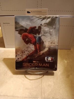 Spider-Man Homecoming 3D SteelBook + Lenticular Magnet Blu-ray [2017] FilmArena