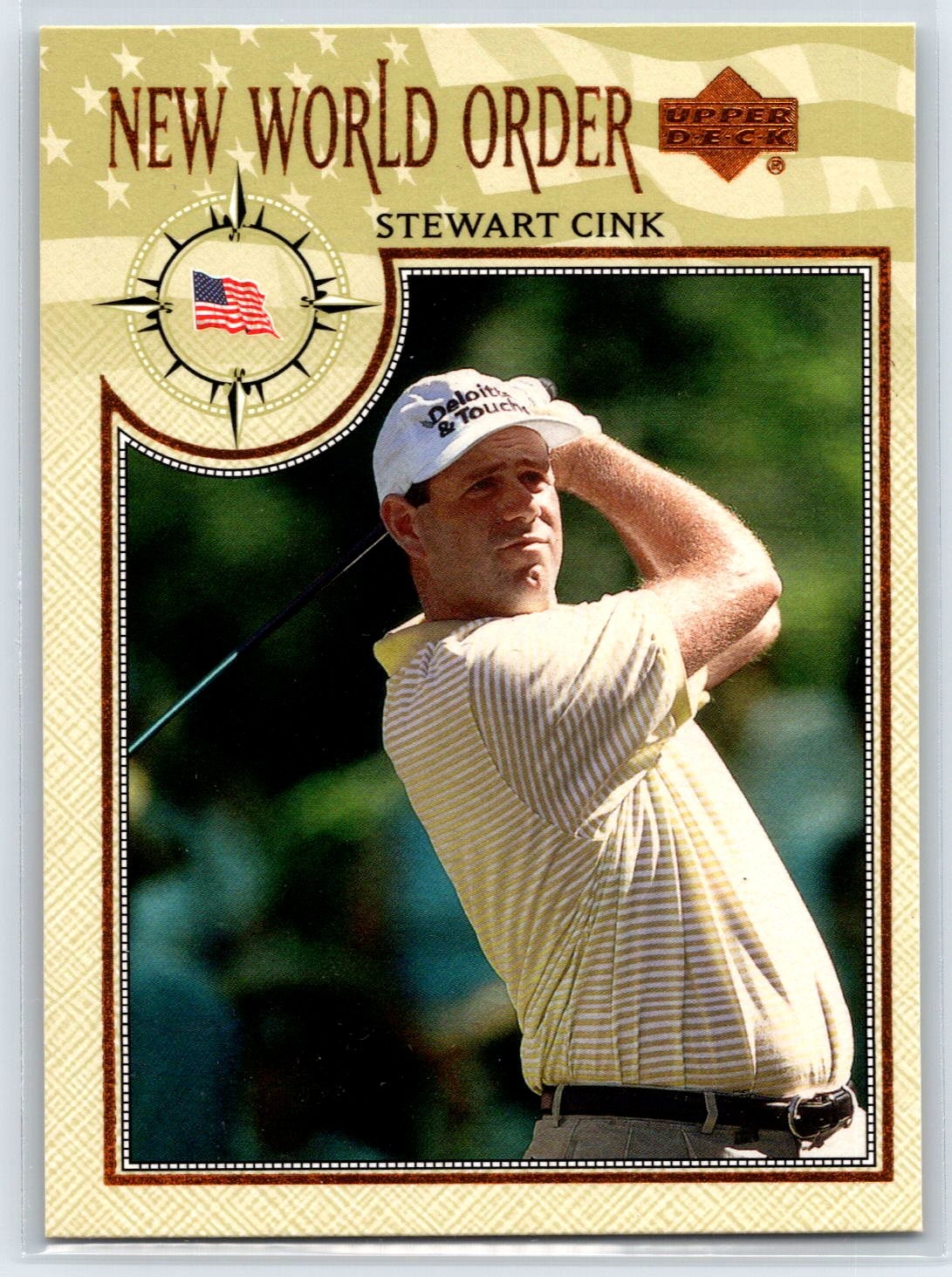 2002 Upper Deck Stewart Cink New World Order #72