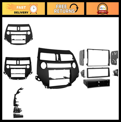 2008-2009 Honda Accord Single/Double DIN Installation Kit - Dual-Zone Climate Co