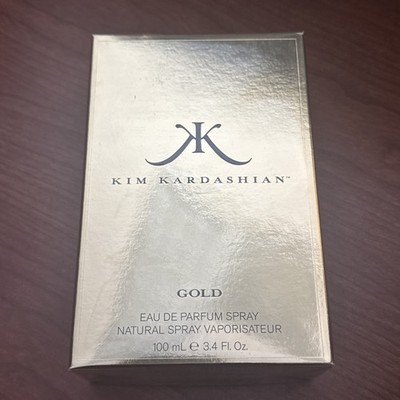 Kim Kardashian Gold Eau De Parfum Spray 100ml 3.4fl oz New In Sealed Box