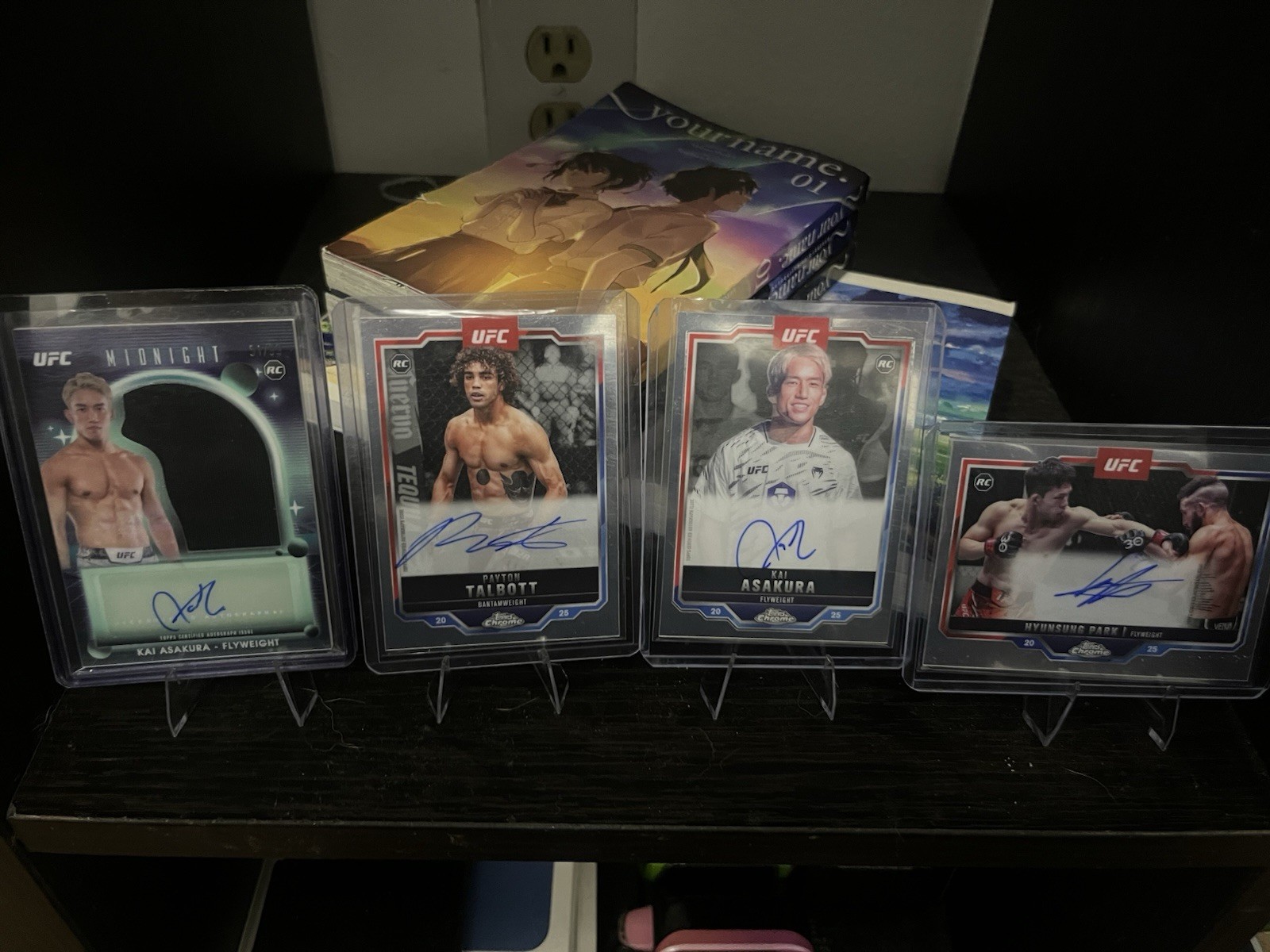 UFC Auto card lot *Read Description*