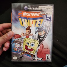 Nicktoons Unite (Nintendo GameCube, 2005) Complete CIB THQ NTSC