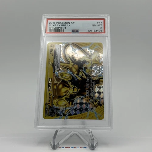 PSA 8 #47 2016 Pokemon XY Luxray Break Breakpoint