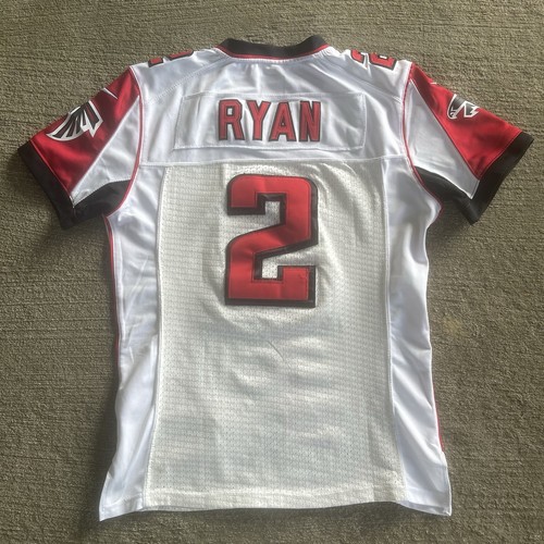 Nike On Field Atlanta Falcons Matt Ryan #2 Women’s Jersey Size M White *READ* - Picture 2 of 11