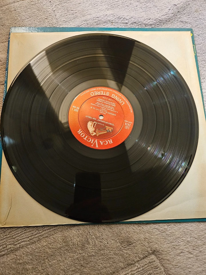 Schumann - Munch / Boston Symphony - Spring Symphony And Manfred Overture VG - Image 4 of 4