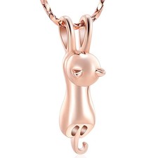 Pet Cremation Jewelry for Ashes Memorial Ash Jewelry Keepsake Cat Urn Pendants f