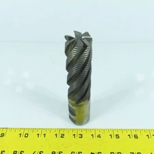 Niagara ASP30 1.25" HSS 6 Flute End Mill ASP-30 ALTIN Coating 5.5" OAL