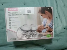Breast Pump Hands Free, Double Wearable Electric Breast Pump Totmizby