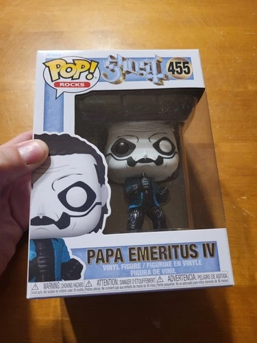 Funko Pop Rocks Ghost Papa Emeritus IV 4 Glitter #455 READ