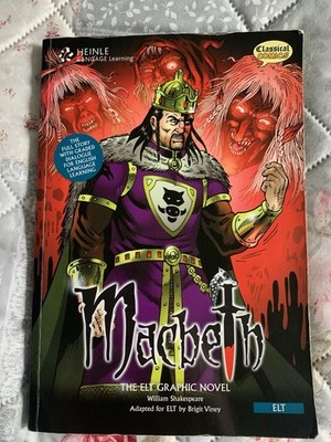 Macbeth Classic Graphic Novel by William Shakespeare English Paperback (Schule)