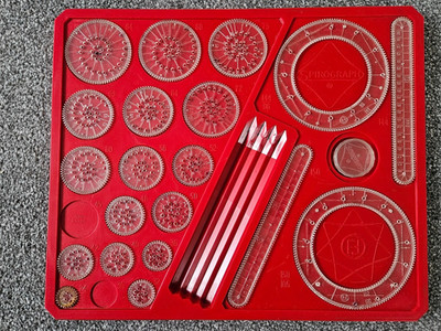 Spirograph a Denys fishers toy 1960s boxed