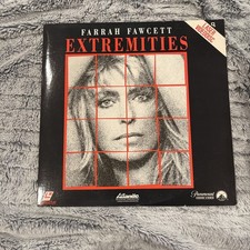 Extremities Extended Play Laserdisc LD - Farrah Fawcett 1986