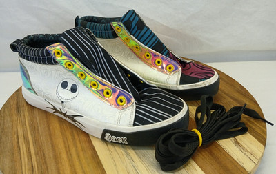 Disney Tim Burton's The Nightmare Before Christmas Converse Style Shoes - Size 7