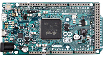 Arduino Due with Headers [A000062] - 32-Bit ARM Cortex-M3, 84Mhz, 54 Digital I/O