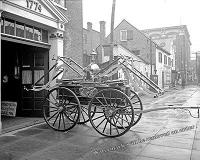 #ad Vintage George Washington Fire Engine In Virginia Year 1915 8x10 Picture Celebr $6.98