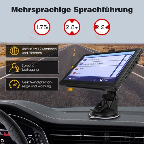 Navigationsgerät Auto GPS-Navigation 7 Zoll Navigation 8G+256MB - Bild 7 von 17
