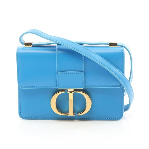 AUTH CHRISTIAN DIOR 30 MONTAIGNE MICRO SAC BANDOULIÈRE CUIR FEMME S2110UMOS