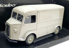Solido 1/21 Scale Diecast 8054 - 1962 Citroen Type HY Vitre - Silver Grey