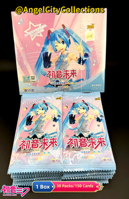 KaYou Offical CCG TCG Vocaloid Hatsune Miku Booster Box 30 Packs Luka Rin Kaito