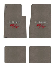 Lloyd Loop Mat Set for '66-67 Charger w/Silver on Black Charger w/Red on Black R