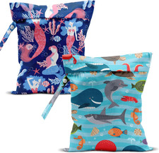 Swimsuit Bag Wet Bags for Travel Reusable Waterproof Dry Bags Diaper Bag Underwa