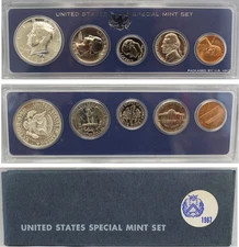 1967 Special US Mint set (OGP) 5 coins