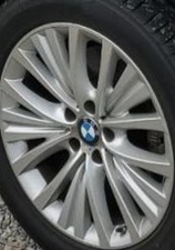 2015 X5 OE Wheel 19x9 15 Spoke Middle Grooved Spoke W/Polished BMW