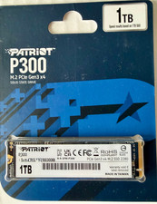 Patriot P320 1TB PCIe Gen 3x4 M.2 2280 SSD | Form factor: M.2 2280; Interface: