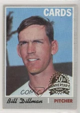 2019 Topps Heritage 1970 Buybacks Bill Dillman (50th Anniversary Logo on Right)