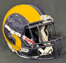 Los Angeles Rams Throwback Riddell Speed style full size Football Helmet!! WOW!!