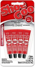 Shoe Goo 5510110 Mini Adhesive (4 Pack), 0.18 fl. oz.