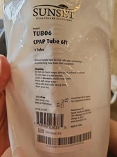 🔥NEW Sunset TUB06 CPAP 6 Ft Tubing Hose Lot of 3 Tube Replacement & 11 FILTERS