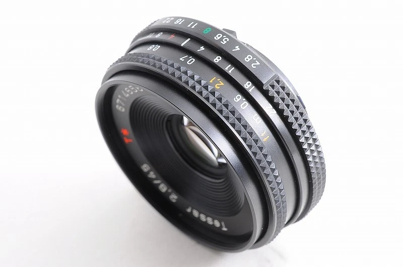 CONTAX Carl Zeiss Tessar 45mm F2.8 T AEJ MF Lens C/Y Mount w/ Filter From Japan - Image 3 of 4