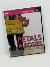 PETALS  POSIES  25 Designs Machine Embroidery By OESD - Multi Format CD 2010