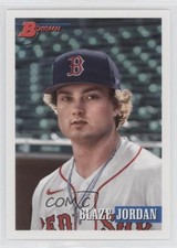 2021 Bowman Heritage Prospects Image Swap Variation Blaze Jordan #154 0fz3