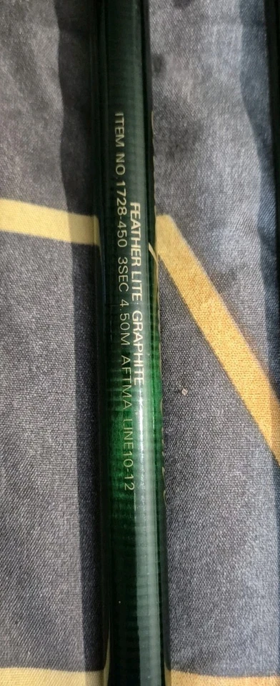 A FINE SHAKESPEARE CARBO SALMON FLY ROD 15FT RATED #10/12 GOOC CONDITION  - Image 3 of 4