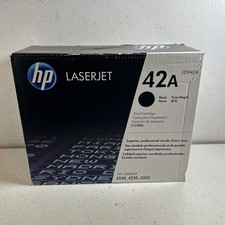 HP 42A (Q5942A) Black Original LaserJet Toner Cartridge for 4240, 4250 & 4350