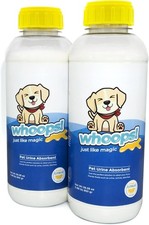 2-PACK Whoops Pet Accident Cleanup Powder - Citrus Fragrance 29.98 oz 