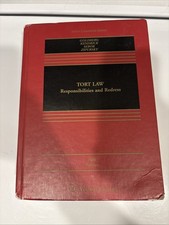 Tort Law Responsibilities and Redress 5th Edi...