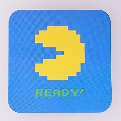 Pac-Man Untersetzer - ASOKO de Pac-Man mit Namco Museum aus Japan