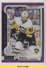 2018 O-Pee-Chee Platinum Marquee Rookies Violet Pixels Zach Aston-Reese READ hj3